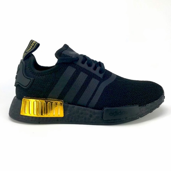 adidas gazelle silver green womens adidas NMD_R1 V2 J 'Black Gold Metallic' FW8048  Athletic Corner